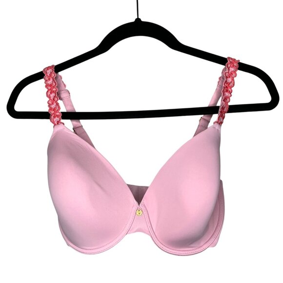 Natori Womans Pink Pure Luxe Contour Underwire Bra 32G style 732080 - Picture 1 of 9